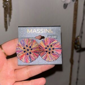 Handmade colorful earrings